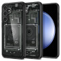 Spigen Ultra Hybrid case for Samsung Galaxy S23 FE, Zero One, dark grey