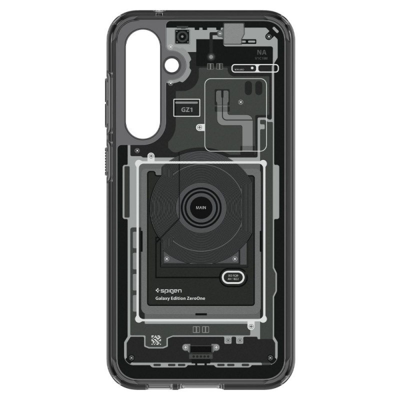 Spigen Ultra Hybrid case for Samsung Galaxy S23 FE, Zero One, dark grey