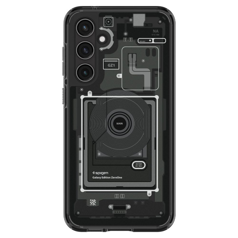 Spigen Ultra Hybrid case for Samsung Galaxy S23 FE, Zero One, dark grey