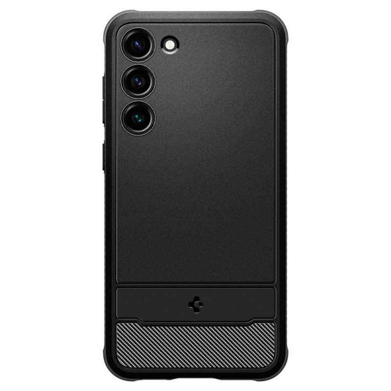 Spigen Rugged Armor case for Samsung Galaxy S23, Matte Black