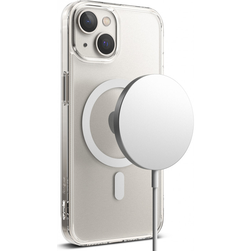 Ringke Fusion Magnetic (RGK1679) MagSafe Case for Apple iPhone 14 Plus / 15 Plus, Matte Clear