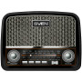 SVEN SRP-555 Radio Speaker, Black-Silver, 3 W, FM/AM/SW, USB, SD/microSD, Battery