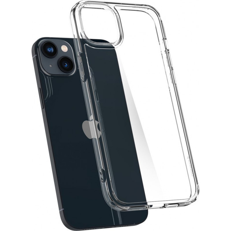 Spigen Ultra Hybrid (ACS05040) Case for Apple iPhone 14, Crystal Clear
