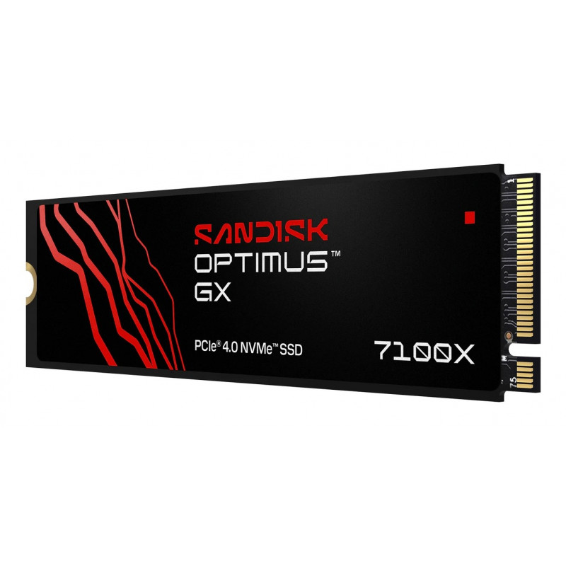 SanDisk Optimus GX 7100X 2 TB M.2 internal SSD, 7250 MB/s