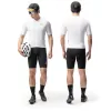 Rockbros YDDX011 Diamond short sleeve cycling jersey, size M, white