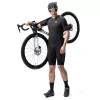 Rockbros YDDX011 Diamond short sleeve cycling jersey, size XL, black