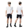Rockbros 15200025 short sleeve cycling jersey, size XL, white
