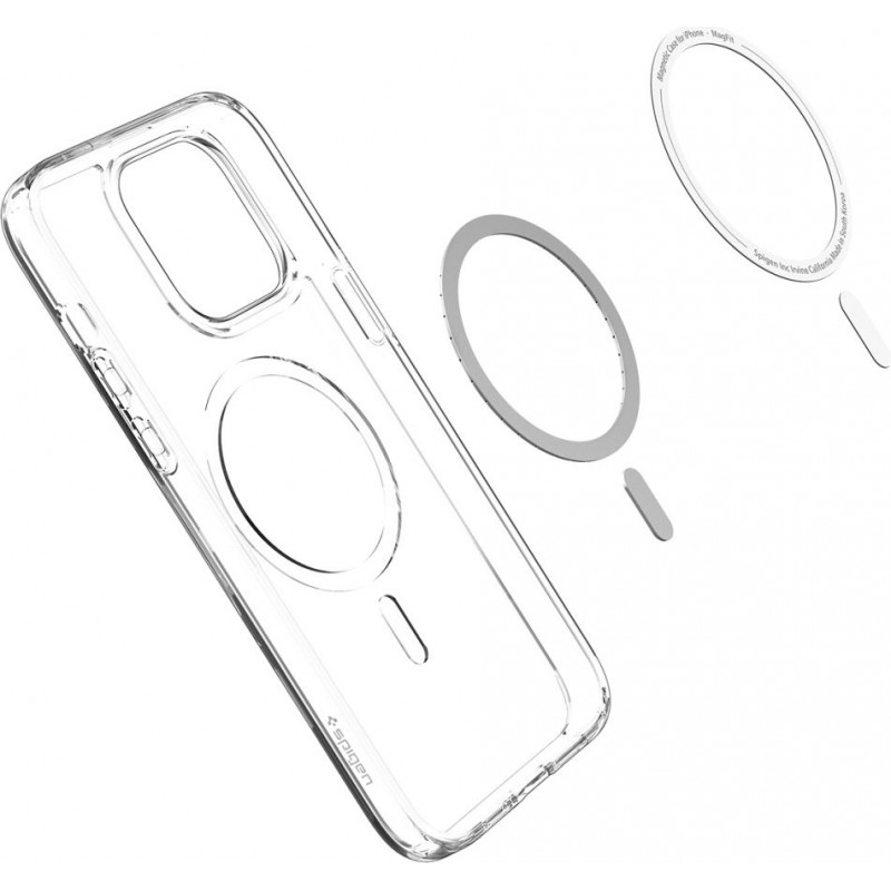 Spigen Ultra Hybrid Mag (ACS04969) MagSafe Case for Apple iPhone 14 Pro, White
