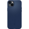 Spigen Silicone Fit Mag (ACS04921) MagSafe Case for Apple iPhone 14 Plus / 15 Plus, Navy Blue