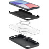 Spigen Silicone Fit Mag (ACS04920) MagSafe Case for Apple iPhone 14 Plus / 15 Plus, Black