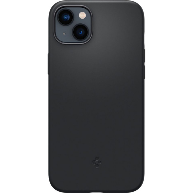 Spigen Silicone Fit Mag (ACS04920) MagSafe Case for Apple iPhone 14 Plus / 15 Plus, Black
