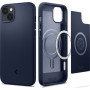 Spigen Mag Armor (ACS04919) Case for Apple iPhone 14 Plus / 15 Plus, Navy Blue