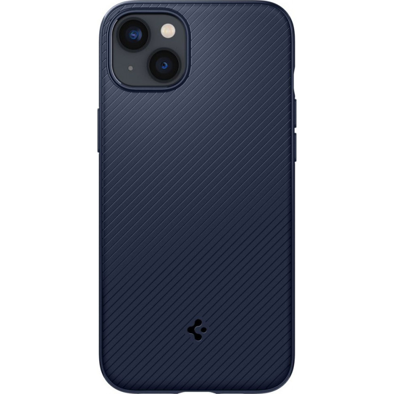 Spigen Mag Armor (ACS04919) Case for Apple iPhone 14 Plus / 15 Plus, Navy Blue