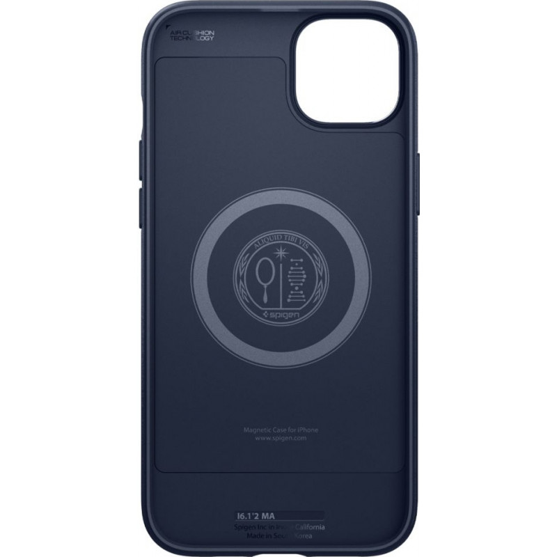 Spigen Mag Armor (ACS04919) Case for Apple iPhone 14 Plus / 15 Plus, Navy Blue