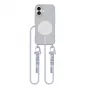 Tech-Protect MagNecklace 26328-0 MagSafe Case for Apple iPhone 16, Grey