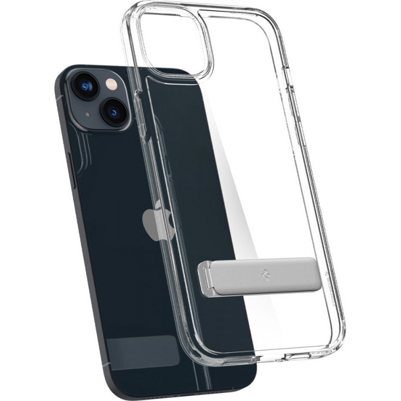 Spigen Ultra Hybrid S (ACS04905) Case for Apple iPhone 14 Plus / 15 Plus, Crystal Clear