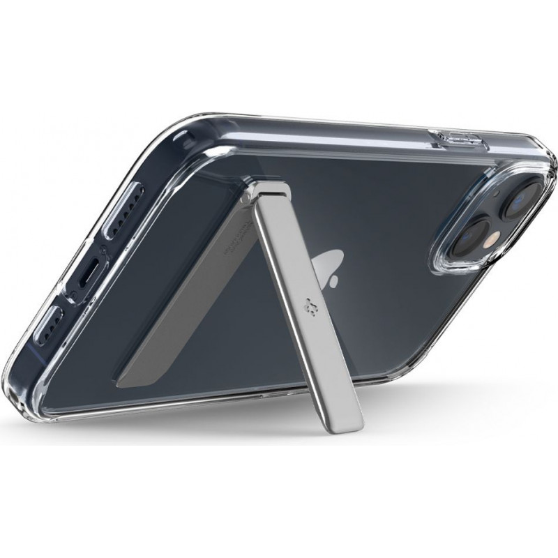 Spigen Ultra Hybrid S (ACS04905) Case for Apple iPhone 14 Plus / 15 Plus, Crystal Clear