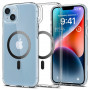 Spigen Ultra Hybrid Mag (ACS04904) MagSafe Case for Apple iPhone 14 Plus / 15 Plus, Carbon Fiber