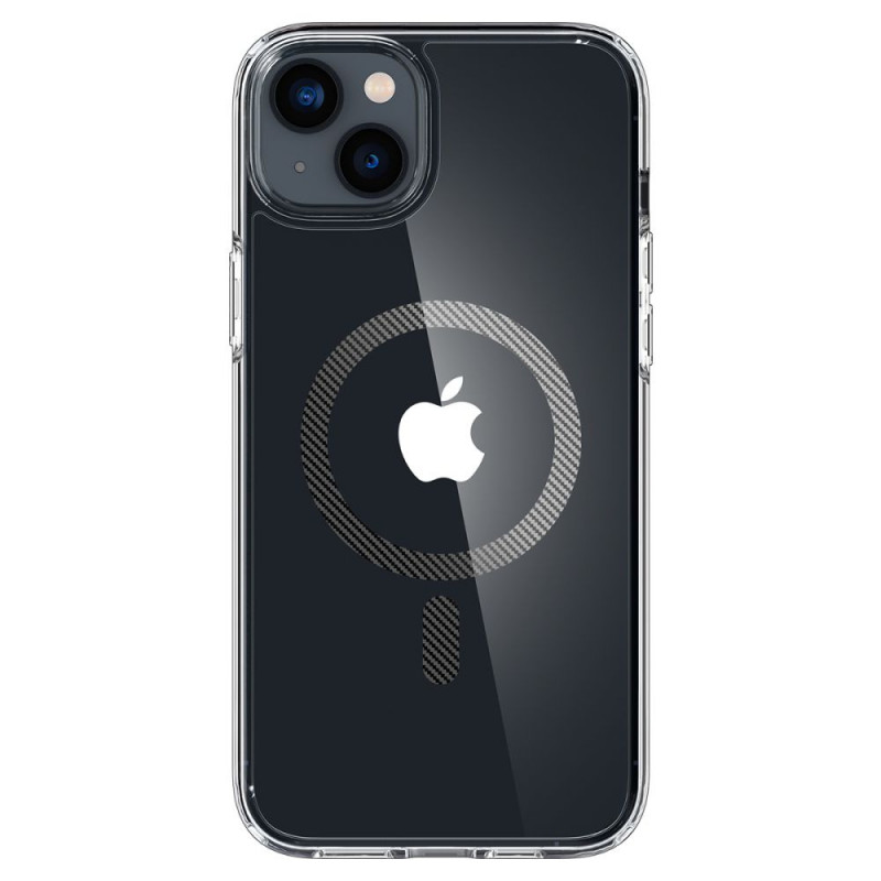 Spigen Ultra Hybrid Mag (ACS04904) MagSafe Case for Apple iPhone 14 Plus / 15 Plus, Carbon Fiber