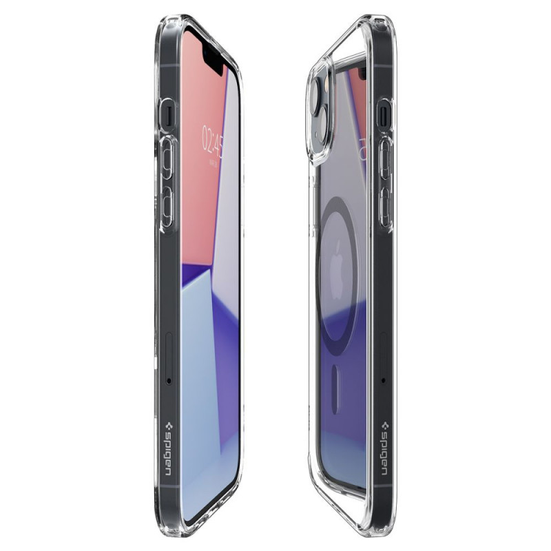 Spigen Ultra Hybrid Mag (ACS04904) MagSafe Case for Apple iPhone 14 Plus / 15 Plus, Carbon Fiber