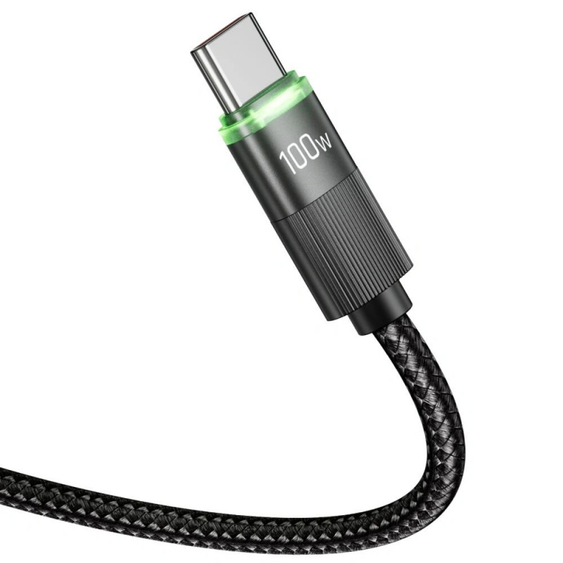 Tech-Protect UB20T Ultraboost USB-C / USB-C Cable PD100W/5A, 180 cm, Black