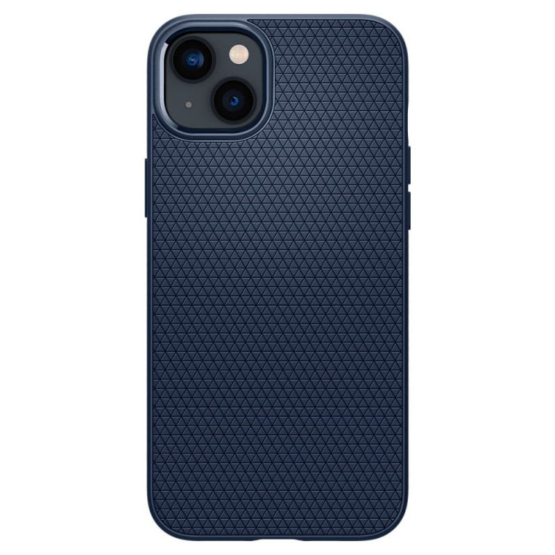 Spigen Liquid Air Apple iPhone 14 Plus / 15 Plus Case, Navy Blue
