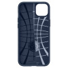Spigen Liquid Air Apple iPhone 14 Plus / 15 Plus Case, Navy Blue