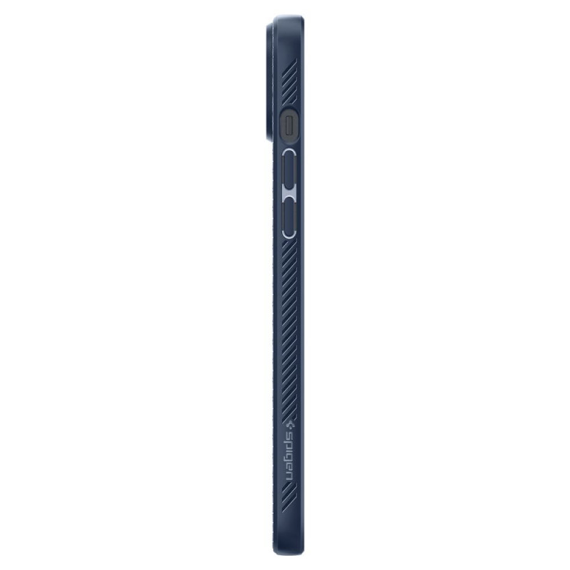 Spigen Liquid Air Apple iPhone 14 Plus / 15 Plus Case, Navy Blue