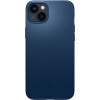 Spigen Thin Fit Apple iPhone 14 Plus / 15 Plus Case, Navy Blue