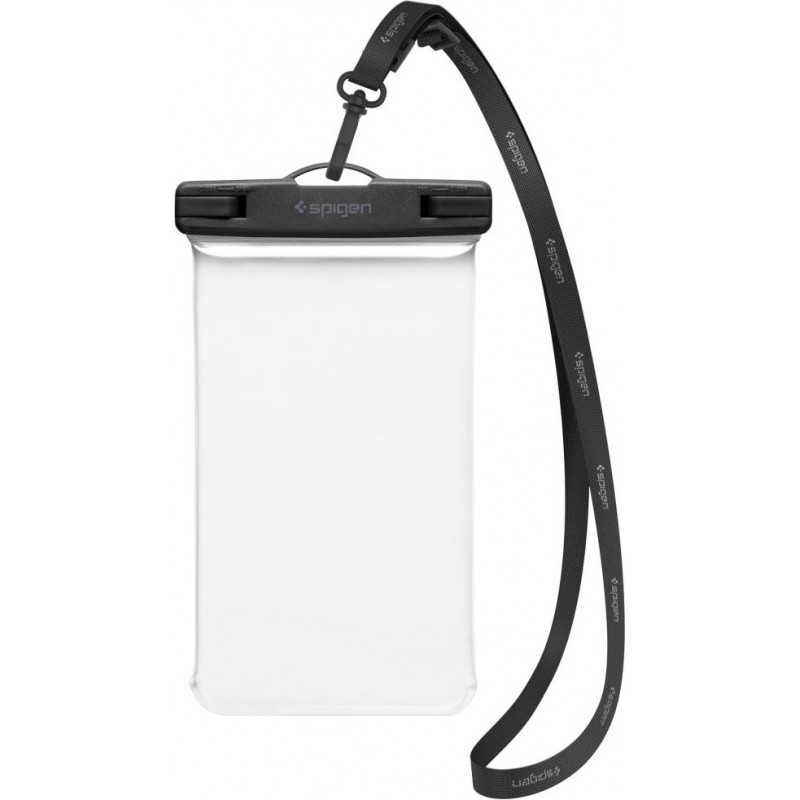 Spigen A601 Aqua Shield Universal Waterproof Case, Crystal Clear