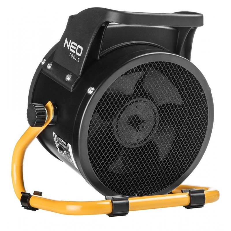 Neo Tools 90-062 electric space heater, Ceramic PTC, 2000 W, black