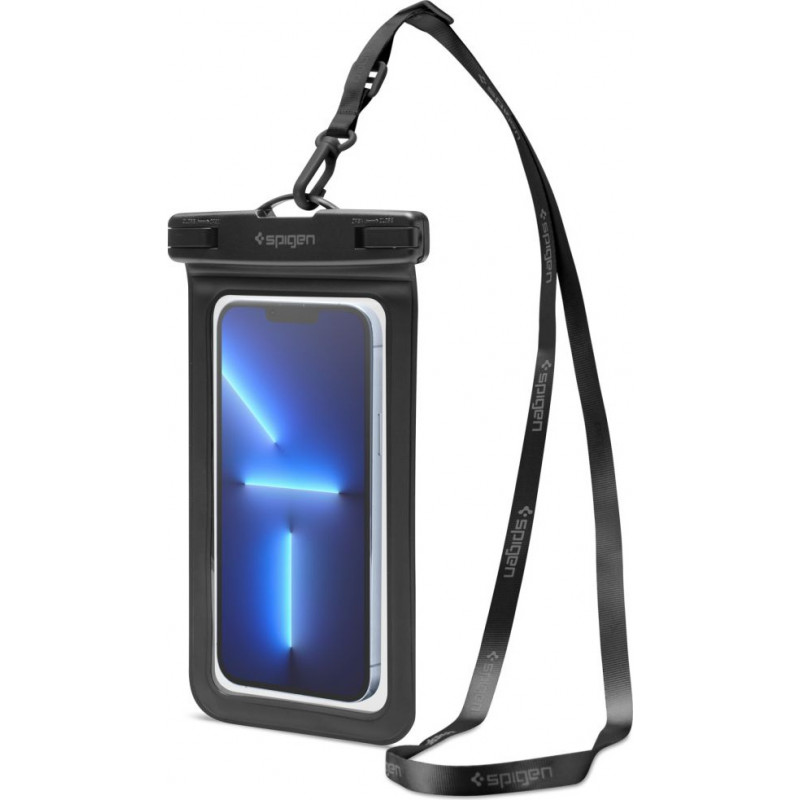 Spigen A601 Aqua Shield Universal Waterproof Case (2 pcs), Black