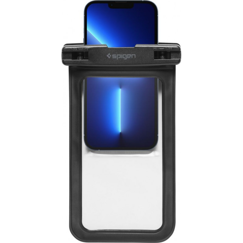 Spigen A601 Aqua Shield Universal Waterproof Case (2 pcs), Black