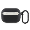 Mercedes-AMG AMAP2SLWK Leather Big Logo cover for Apple AirPods Pro 2 (2022/2023), black, white logo