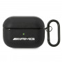 Mercedes-AMG AMAPSLWK Apple AirPods Pro cover AMG Leather Big Logo, Black