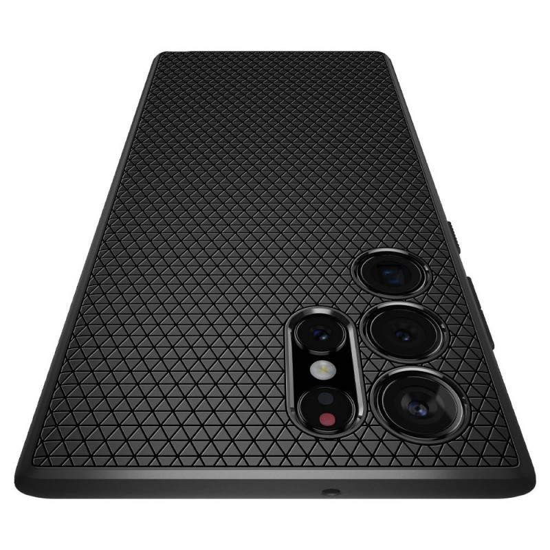 Spigen Liquid Air Samsung Galaxy S22 Ultra Case, Matte Black