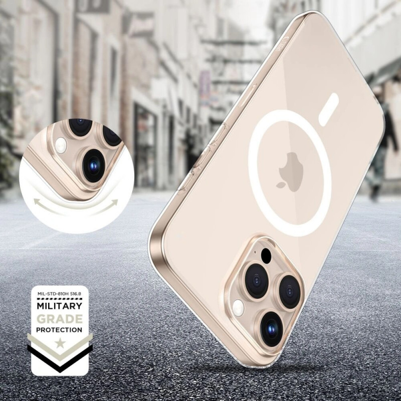 Tech-Protect Flexair MagSafe Case for Apple iPhone 16 Pro Max, Clear