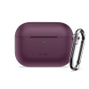 Tech-Protect Silicone Hook THP6103 Apple AirPods Pro 3 Charging Case Cover, Burgundy