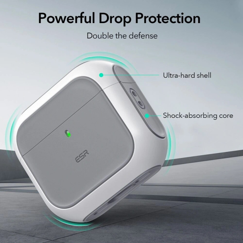 ESR Orbit HaloLock MagSafe Case for Apple AirPods 4, White