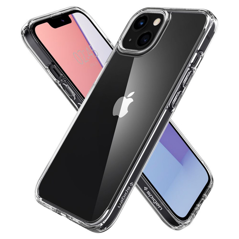 Spigen Ultra Hybrid Apple iPhone 13 Case, Crystal Clear