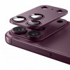 Tech-Protect Camfull Fit+ Apple iPhone 18 Pro Camera Lens Protector, Burgundy