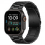 Tech-Protect Stainless THP6099 Apple Watch 8 / 9 / 10 / 11 / 12 / SE / Ultra 44/45/46/49 mm Stainless Steel Bracelet, Black