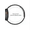 Tech-Protect Stainless THP6099 Apple Watch 8 / 9 / 10 / 11 / 12 / SE / Ultra 44/45/46/49 mm Stainless Steel Bracelet, Black