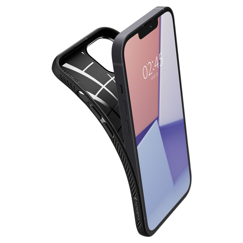 Spigen Liquid Air Apple iPhone 13 Case, Matte Black