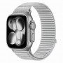 Tech-Protect Nylonloop Apple Watch 8 / 9 / 10 / 11 / 12 / SE / Ultra 44/45/46/49 mm Watch Strap, Light Grey