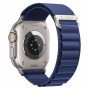 Tech-Protect Nylon Pro Apple Watch 8 / 9 / 10 / 11 / 12 / SE / Ultra 44/45/46/49 mm Watch Strap, Navy Blue