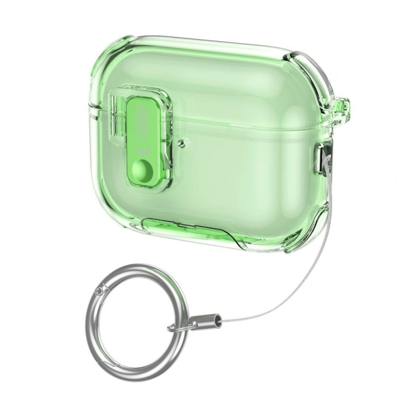 Tech-Protect Bounce Pro Apple AirPods Pro 3 Charging Case Cover, Matcha Green