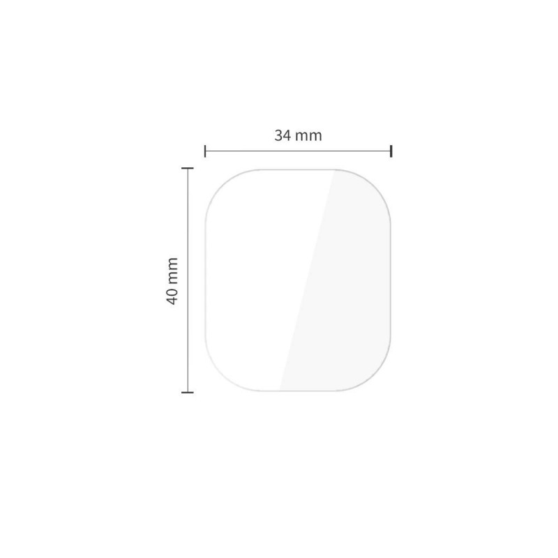 Tech-Protect Supreme Set+ Apple Watch 4 / 5 / 6 / SE 1 / 2 / 3 44 mm Hydrogel Screen Protector, Clear (2 pcs)