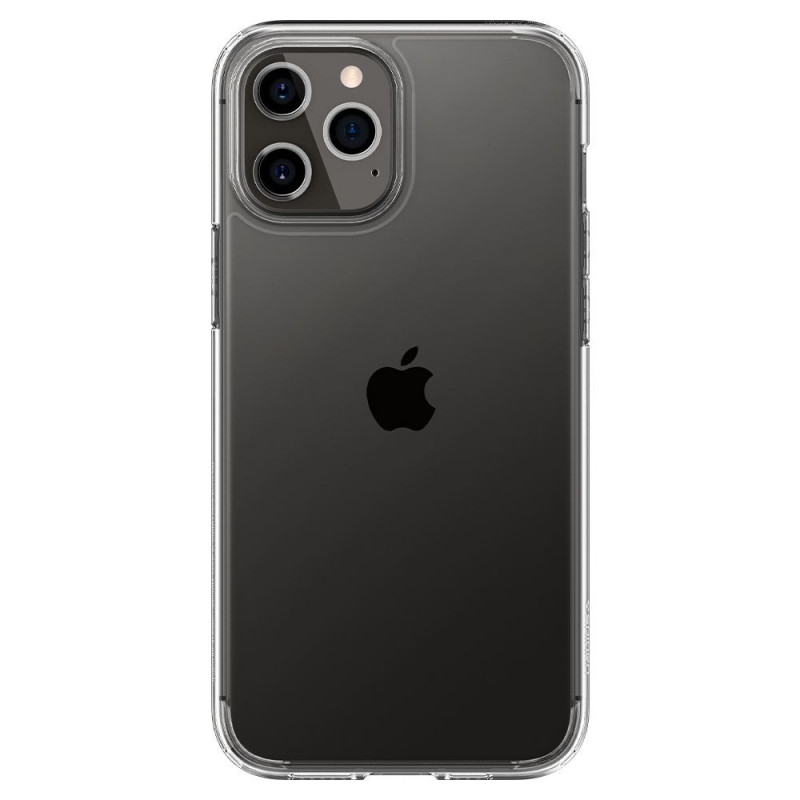 Spigen Ultra Hybrid Case for Apple iPhone 12 / 12 Pro, Crystal Clear