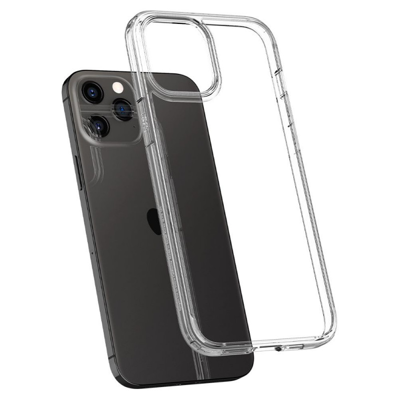 Spigen Ultra Hybrid Case for Apple iPhone 12 / 12 Pro, Crystal Clear